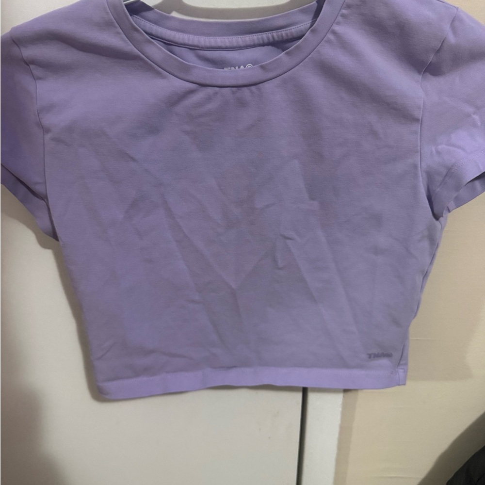 TNA Light Purple Women's Crop Top